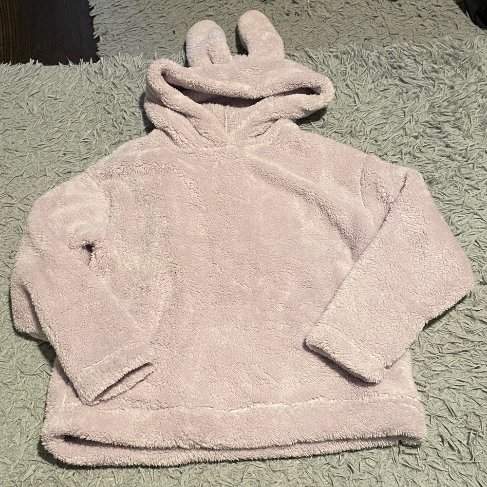 GU Marshmallow Feel Rabbit Light Purple Hoodie - Picture 7 of 16